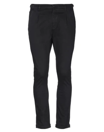 Grey Daniele Alessandrini Pants In Black