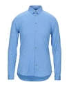 Patrizia Pepe Shirts In Azure