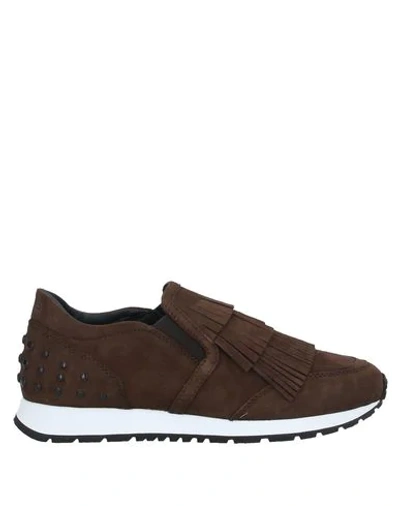 Tod's Sneakers In Cocoa