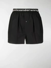 ALEXANDER WANG T LOGO短裤,15473051