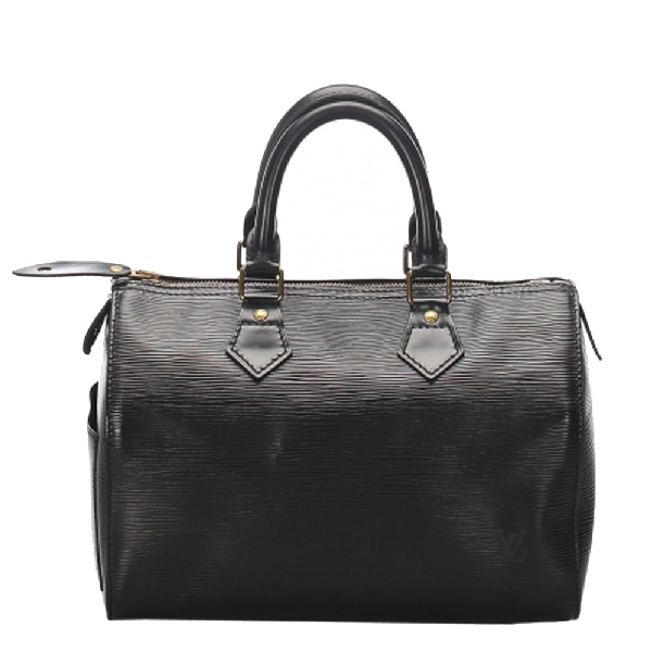 Pre-Owned Louis Vuitton Black Epi Leather Speedy 30 Bag | ModeSens