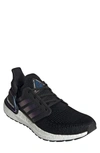 Adidas Originals Ultraboost 20 Running Shoe In Core Black/ Blue Violet/ White