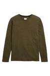 RAG & BONE LONG SLEEVE COTTON T-SHIRT,MBC20PT176JT75