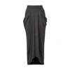 Isabel Marant Draped Mid-length Skirt In Anthracite