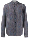 ETRO PAISLEY PRINT SILK SHIRT