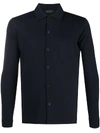 ROBERTO COLLINA BUTTON PLACKET POLO SHIRT