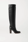 CHLOÉ EMMA LEATHER OVER-THE-KNEE BOOTS