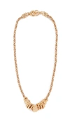 Gas Bijoux Marquise Chaine Necklace In Yellow Gold