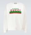 GUCCI COTTON SWEATSHIRT,P00491386