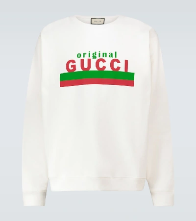 Gucci Original 棉质运动衫 In White