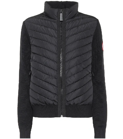 CANADA GOOSE HYBRIDGE DOWN AND WOOL JACKET,P00512237