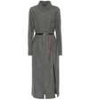 ALTUZARRA EDITH BELTED WOOL SHIRT DRESS,P00513979