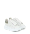 ALEXANDER MCQUEEN LEATHER SNEAKERS,P00481670