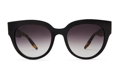 Barton Perreira Syrinx Black Tokyo Tortoise Cateye Sunglasses In Black,tokyo Tortoise