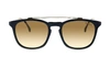 CARRERA CA CAR A154 BLACK PLASTIC SQUARE SUNGLASSES GOLD MIRROR LENS