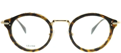 Celine Joe Cl 41380 Round Eyeglasses In Clear