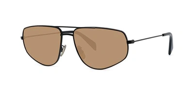 Celine Cl40083u Navigator Sunglasses In Black