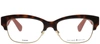 Kate Spade Shantal Square Eyeglasses In Clear