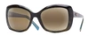 Maui Jim Orchid Polarized Rectangle Sunglasses In Bronze