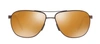 MAUI JIM 728-01M CASTLES AVIATOR POLARIZED SUNGLASSES