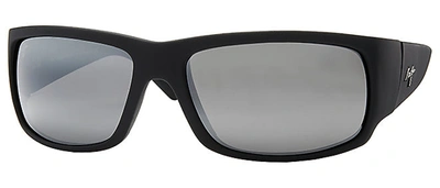 Maui Jim World Cup Polarized Wrap Sunglasses In Black