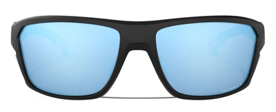 Oakley Oo9416 Rectangle Polarized Sunglasses In Blue