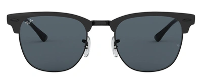 Ray Ban 3716 Clubmaster Sunglasses In Blue