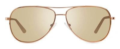 Revo Re 1014 14 Ch Relay S Aviator Polarized Sunglasses In Gold