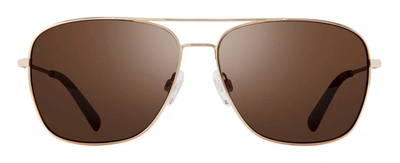 Revo Re 1082 04 Br Harbor S Navigator Polarized Sunglasses In Brown