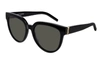 SAINT LAURENT SL M28 BLK GRY CAT-EYE SUNGLASSES