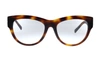 Swarovski Sk 5214 Cat-eye Eyeglasses In Havana