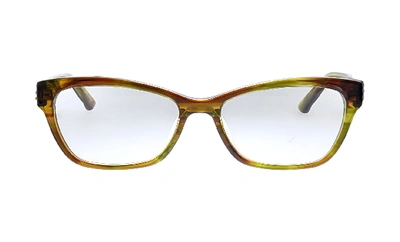 Swarovski Sk 4033 Square Eyeglasses In Light Tortoise