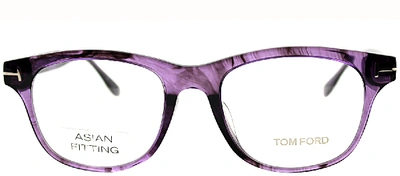 Tom Ford Ft 5399 Cat-eye Eyeglasses In Purple