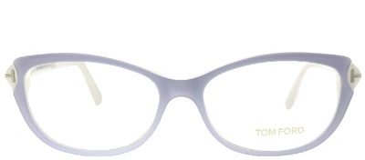 Tom Ford Ft 4286 Cat-eye Eyeglasses In Clear