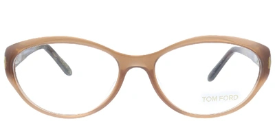 Tom Ford Ft 4244 Oval Eyeglasses In Clear