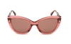 Tom Ford Ft0762 Anya W Cateye Sunglasses In Pink