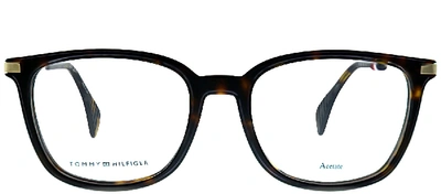 Tommy Hilfiger Th 1558 Rectangle Eyeglasses In Clear