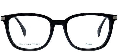 Tommy Hilfiger Th 1558 Rectangle Eyeglasses In Clear