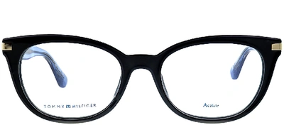Tommy Hilfiger Th 1519 Cat-eye Eyeglasses In Clear