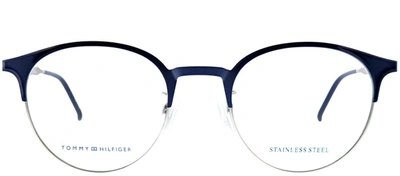 Tommy Hilfiger Th 1622 Oval Eyeglasses In Clear