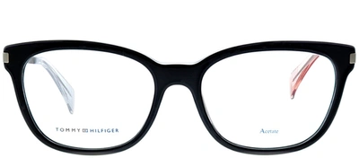 Tommy Hilfiger Th 1381 Square Eyeglasses In Clear