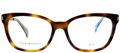 Tommy Hilfiger Th 1381 Square Eyeglasses In Clear