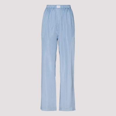 Balenciaga Striped Satin Pajama Pants