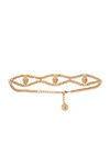 ALESSANDRA RICH GOLD CHAIN LION BELT,ARIF-WA31