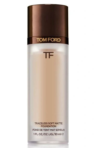 Tom Ford Traceless Soft Matte Foundation 5.1 Cool Almond 1 oz/ 30 ml In 5.1 Cool Almond (medium With Cool Rosy Undertones)