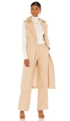 TRAVE CHELSEA SLEEVELESS TRENCH,TRAE-WO4
