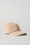 BURBERRY Appliquéd cotton-jersey baseball cap