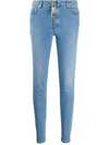MOSCHINO SKINNY HIGH RISE JEANS