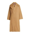 YOHJI YAMAMOTO OVERSIZED BELTED TRENCH COAT,15830192