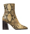 JIMMY CHOO BRYELLE 85 LEATHER ANKLE BOOTS,15831523